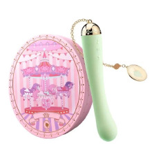 Вибратор для точки G с подключением к телефону ZALO Momoko Melon Green