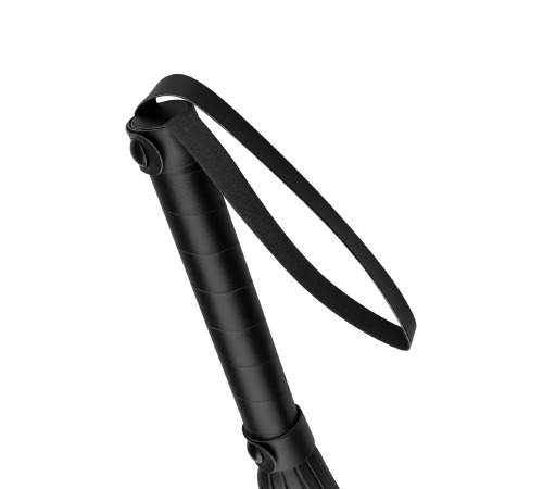 Флоггер Bedroom Fantasies: Faux Leather Flogger, черный