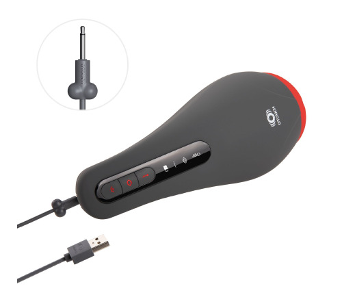 Мастурбатор Otouch AIRTURN 2, 6 режимов вибрации, 5 режимов всасывания, 2 уровня подогрева