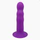 Дилдо з присоскою Adrien Lastic Hitsens 3 Purple, відмінно для страпона, діаметр 4,1 см, довжина 18