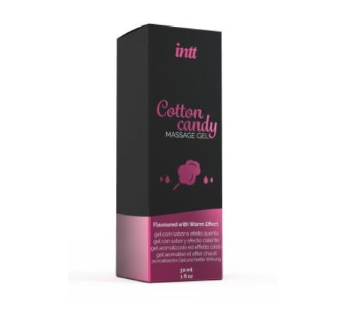Массажный гель для интимных зон Intt Cotton Candy (30 мл) разогревающий