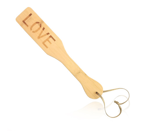 Шлепалка бамбуковая Love