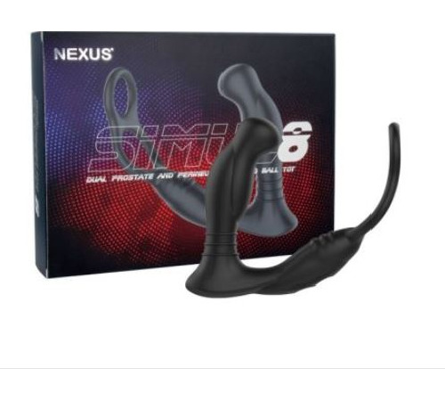 Стимулятор простаты Nexus SIMUL8 Prostate Stimulator с эрекционным кольцом и двумя моторами