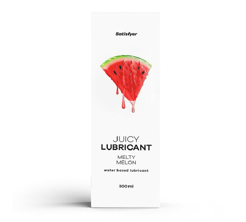 Лубрикант на водній основі Satisfyer Juicy Lubricant Melty Melon water based 300 мл