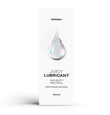 Лубрикант на водной основе Satisfyer Juicy Lubricant Naughty Neutral water based 300 мл