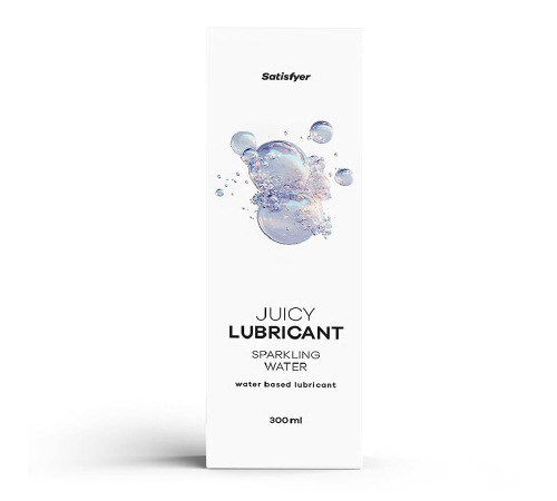 Лубрикант на водной основе Satisfyer Juicy Lubricant Sparkling Water water based 300 мл