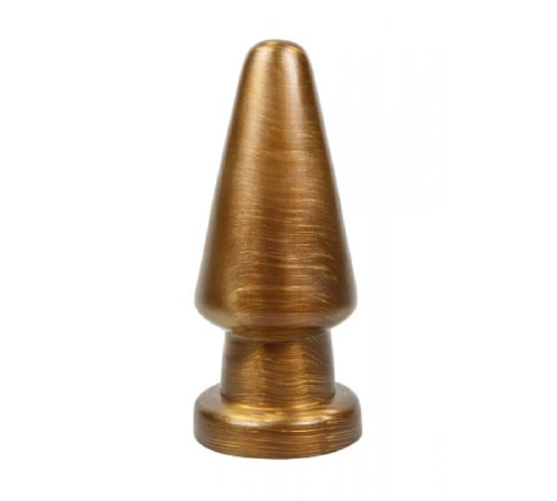 Велика анальна пробка Chisa Dark Muscle Gold