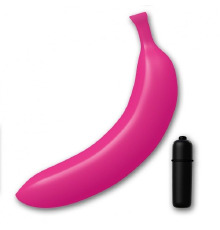 Вибратор банан Love To Love OH OUI (БАНАН), реалистичный с вибропулей