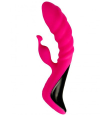 Вибратор Adrien Lastic Trigger с массирующими движениями ствола