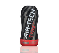 Мастурбатор Tenga Air-Tech Twist Tickle Red зі змінною тугістю обхвату, ефект глибокого мінету