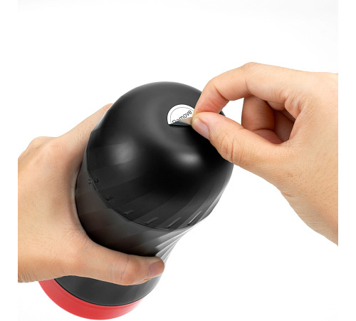 Мастурбатор Tenga Air-Tech TWIST Tickle Red с изменяемой тугостью обхвата, эффект глубокого минета