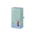 Вакуумный клиторальный стимулятор Satisfyer Dual Crush Wine Red