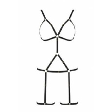 Портупея-стрепи на все тіло INDICA black L/XL - Passion Exclusive