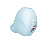Вакуумный стимулятор Fun Factory Seduction Ice Blue, 11 режимов работы, перезаряжаемый