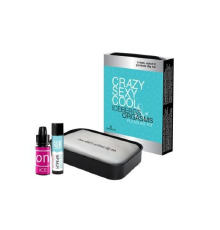 Подарочный набор Sensuva Crazy Sexy Cool: жидкий вибратор и бальзам для сосоков охлаждающие