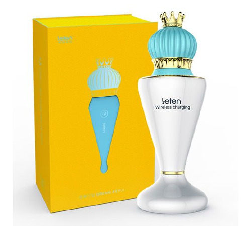 Королевский вибратор Leten Dream Key с индукционной зарядкой, водонепроницаемый
