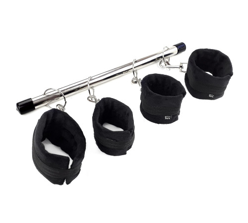 Колодка - распорка для рук и ног Art of Sex - BDSM Spreader Soft Touch, Черный