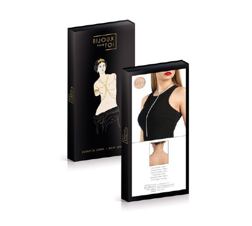 Колье со стразами Bijoux Pour Toi - Audrey Silver