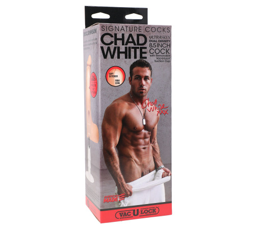 Фаллоимитатор Doc Johnson Signature Cocks – Chad White 8,5 inch UltraSkyn