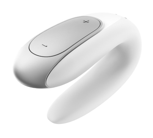 Смарт-вибратор для пар Satisfyer Double Fun (White) с пультом ДУ