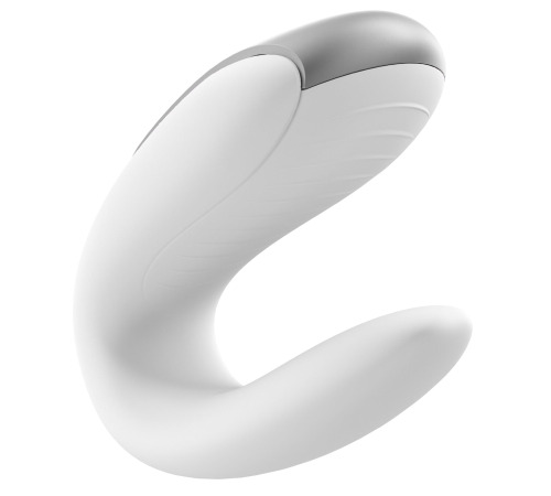 Смарт-вибратор для пар Satisfyer Double Fun (White) с пультом ДУ