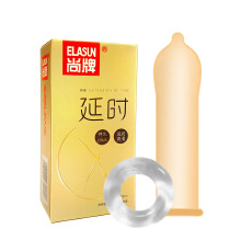 Тонкі презервативи HBM з пролонгуючим ефектом 10шт./пач, ерекційне кільце в пачці