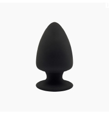 Анальна пробка SilexD (Model 1 size S) двошарова, силікон + Silexpan, діаметр 5 см