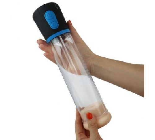 Автоматическая вакуумная помпа на батарейках Men Powerup