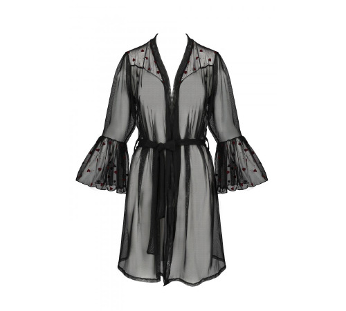 LOVELIA PEIGNOIR black S/M - Passion