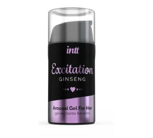 Возбуждающий гель Intt Excitation (15 мл) с экстрактом женьшеня, с эффектом вибрации