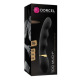 Вибратор ультрастимулирующий Dorcel Too Much Rechargeable Black, гибкий и мощный, 3 вибромотора