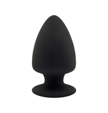 Анальная пробка SilexD (Model 1 size M) двухслойная, силикон+Silexpan, диаметр 6,2 см