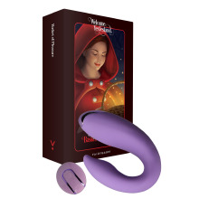 Вибратор для пар FairyGasm PleasureBerry violet, зарядный кейс, пульт ДУ