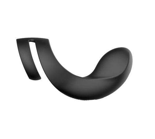 Двойное эрекционное кольцо Svakom Benedict Black со стимуляцией промежности