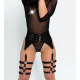 Сексуальные гартеры на ногу Дейнека из Эко кожи