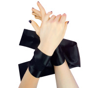 Наручники - NeDlyaSkuki- Silky Sensual Handcuffs - Black