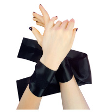 Наручники - NeDlyaSkuki- Silky Sensual Handcuffs - Black