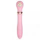 Вібромасажер-пульсатор із підігрівом ZALO DESIRE, Fairy Pink