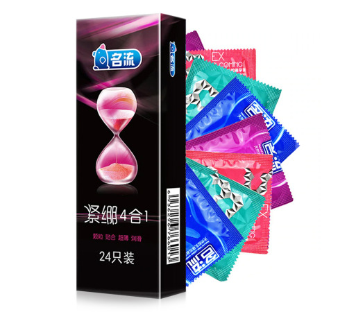 Презервативы SixSex 6 в 1 (24 шт)