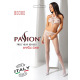 Открытый бодистокинг Passion BS080 white