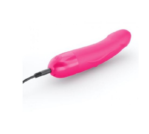Вибратор Dorcel Real Vibration S Magenta 2.0, диам 3,7см, перезаряжаемый, для точки G