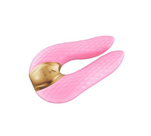 Вибратор для клитора Shunga Aiko Light Pink, гибкие кончики