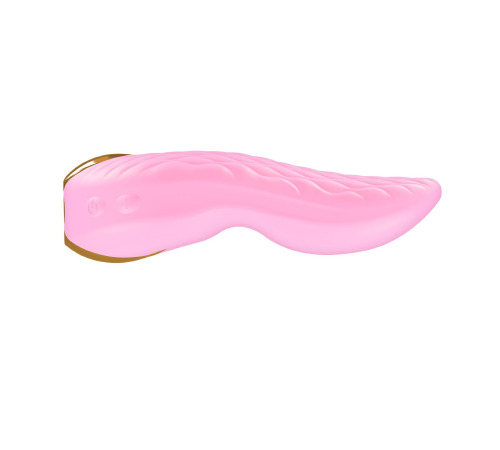 Вибратор для клитора Shunga Aiko Light Pink, гибкие кончики