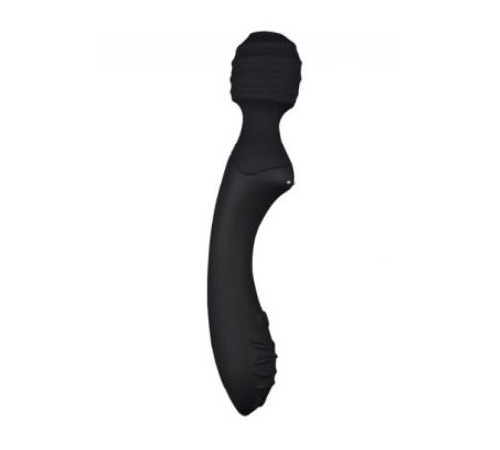 Вибромассажер 2-в-1 Love To Love TWIST Black, 2 мотора, стимулирующий рельеф, водостойкий
