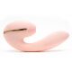 Вакуумний вібратор KISTOY Tina Mini Light Pink, вагінально-кліторальний