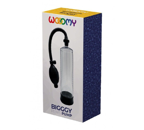 Вакуумная помпа Wooomy Bigggy, с ручной «грушей»