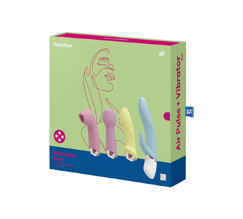 Подарочный набор секс-игрушек Satisfyer Marvelous Four