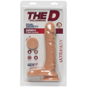 Фалоімітатор Doc Johnson The D - Super D - 8 Inch With Balls - ULTRASKYN, діаметр 5,1 см