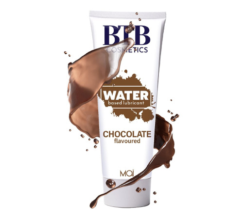 Змазка на водній основі BTB FLAVORED CHOCOLAT з ароматом шоколаду (100 мл)