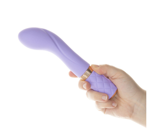 Роскошный вибратор Pillow Talk Sassy Purple Special Edition, Сваровски, повязка на глаза+игра